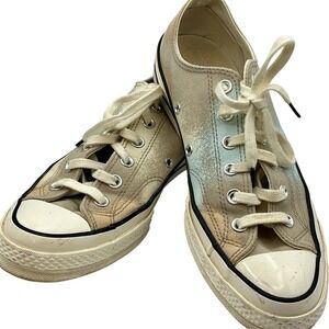 Rare Converse Chuck Taylor 70 Low Ox Spray Paint Beach Stone Wms Sz 9.5 Mens 7.5